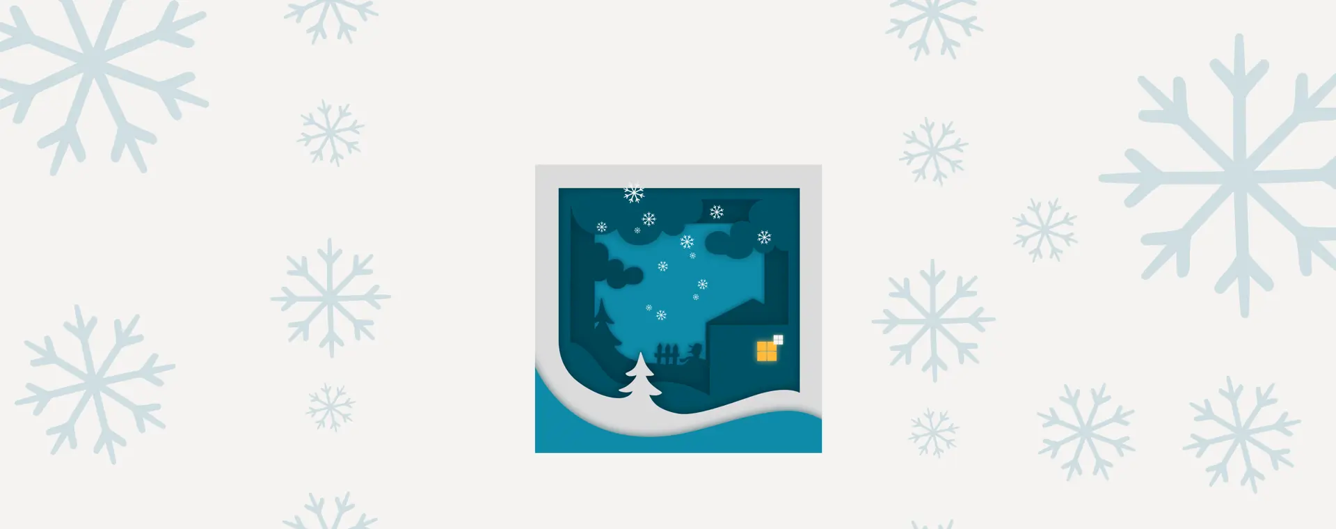 Auguriamo di trascorrere serenamente le prossime feste, guardando